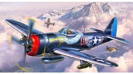 REVELL 1/72 - SET AVIAO P-47M THUNDERBOLT - PLASTIC KIT