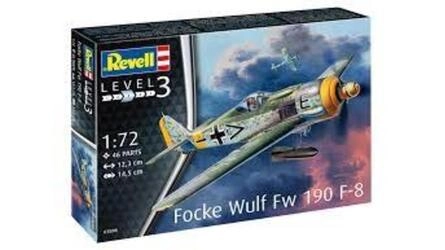 REVELL MODEL SET AVIAO FOCKE WULF FW190 F-8 1:72