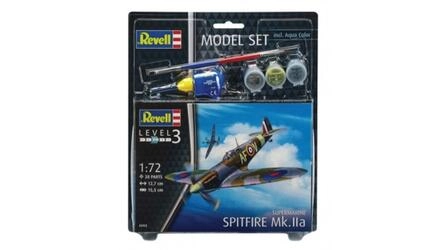 REVELL MODEL SET AVIAO SPITFIRE MK IIA 1:72 