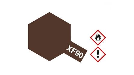 TAMIYA TINTA XF-90 AcrMini Red Brown 2 10ml