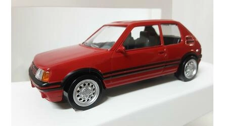 NOREV 1/43 - PEUGEOT 205 GTI 1.9 PHASE 1 - VALLEUNGA RED - 1