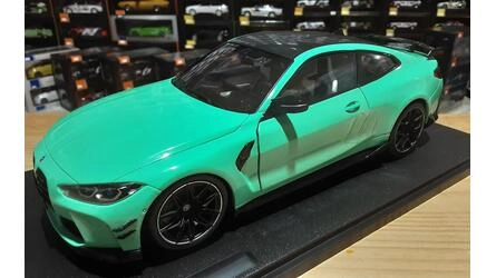 SOLIDO 1/18 - BMW M4 PERFORMANCE PARTS - 2025 - MINT GREEN