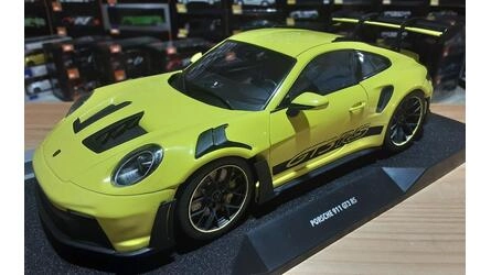 SOLIDO 1/18 - PORSCHE 911 GT3 RS SOLIDO WORKS - 2024 - NEON 