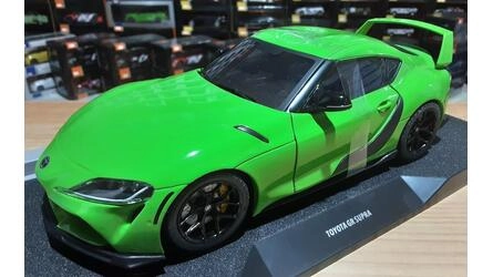 SOLIDO 1/18 - TOYOTA GR SUPRA SOLIDO WORKS - 2023 - WASABI C