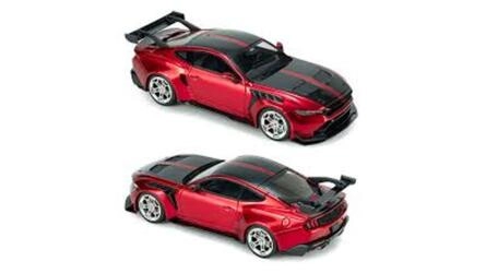 SOLIDO 1/43 - FORD MUSTANG GTD MOLTEN - 2025 - MAGENTA NETAL