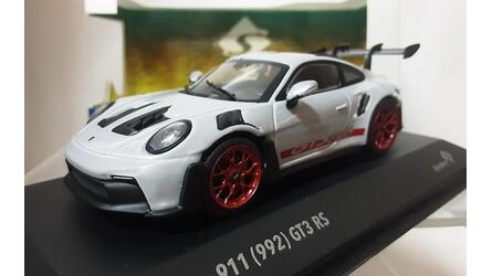 SOLIDO 1/43 - PORSCHE 911 992 GT3 RS COUPE - 2023 - ICE GREY