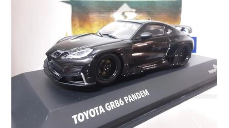 SOLIDO 1/43 - TOYOTA GR86 PANDEM COUPE - 2022 - BLACK
