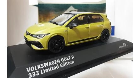 SOLIDO 1/43 - VW GOLF R 333 LIMITED EDITION - 2023 - LIME YE