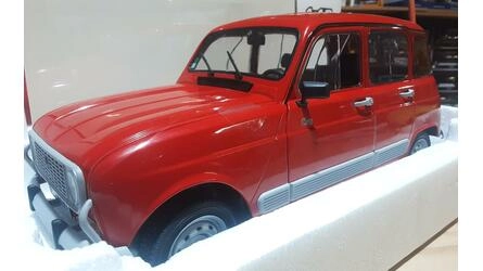 SOLIDO 1/12 - RENAULT 4 GTL - 1989 - RED