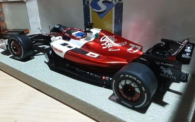 SOLIDO 1/18 - ALFA ROMEO C 42 - Nº 77 EMILIA ROMAGNA ITALY G