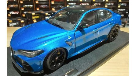 SOLIDO 1/18 - ALFA ROMEO GIULIA GTA M - 2021 - BLUE METALLIC