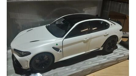 SOLIDO 1/18 - ALFA ROMEO  GIULIA GTA - WHITE - 2022