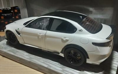 SOLIDO 1/18 - ALFA ROMEO  GIULIA GTA - WHITE - 2022