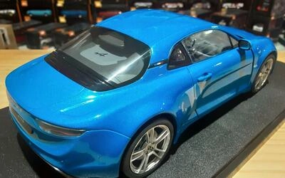 SOLIDO 1/18 - ALPINE A 110 - 2018 - BLUE ALPINE