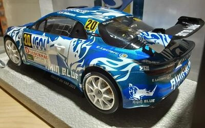 SOLIDO 1/18 - ALPINE A 110 - NIGHT VERSION - Nº 20 RALLY DU 