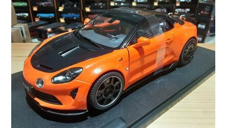 SOLIDO 1/18 - ALPINE A 110 RADICALE COUPE - 2024 - ORANGE / 