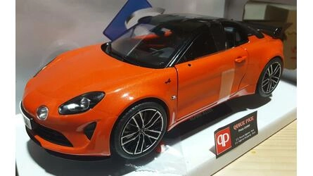 SOLIDO 1/18 - ALPINE A 110S - RED ORANGE - 2022