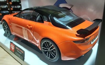 SOLIDO 1/18 - ALPINE A 110S - RED ORANGE - 2022