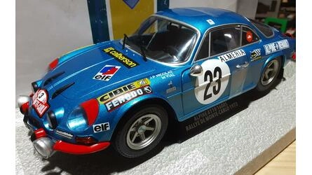 SOLIDO 1/18 - ALPINE A110 1600 S - Nº 23 RALLY MONTE CARLO 1