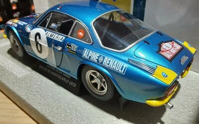 SOLIDO 1/18 - ALPINE A110 1600S - Nº 6 RALLY MONTE CARLO 197
