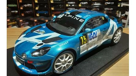 SOLIDO 1/18 - ALPINE A110 RGT - Nº 15 RALLY MONT BLANC 2024