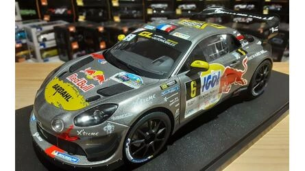 SOLIDO 1/18 - ALPINE A110 RGT - Nº 6 RALLY DU MONT BLANC 202