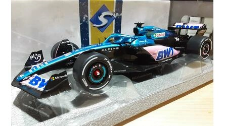 SOLIDO 1/18 -  ALPINE A523 PRESENTATION VERSION 2023 BLUE ED