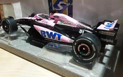 SOLIDO 1/18 -  ALPINE A523 PRESENTATION VERSION 2023 PINK ED