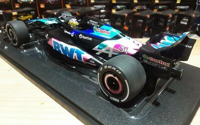 SOLIDO 1/18 -  ALPINE F1 A524 - Nº 31 E. OCON - MIAMI GP 202