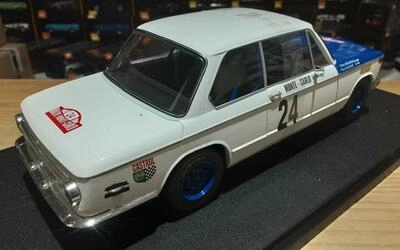 SOLIDO 1/18 - BMW 2002 TII - Nº 24 RALLY MONTE CARLO 1969