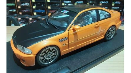 SOLIDO 1/18 - BMW 3-SERIES M3 (E46) COUPE - ORANGE - 2000