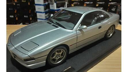SOLIDO 1/18 - BMW 850 I (E31 )  - 1992 - METALLIC ARTIC SILV