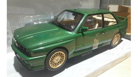 SOLIDO 1/18 - BMW E30 M3 - BRITISH RACING GREEN - 1990