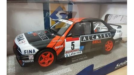 SOLIDO 1/18 -  BMW E30 M3 GR. A - Nº 5 RALLY YPRES 1990