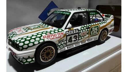 SOLIDO 1/18 - BMW E30 TIC TAC - Nº 43 -  DTM 1991