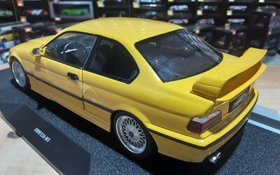 SOLIDO 1/18  - BMW E36 COUPE M3 - 1990 - DAKAR YELLOW