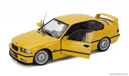 SOLIDO 1/18  - BMW E36 COUPE M3 - 1990 - DAKAR YELLOW