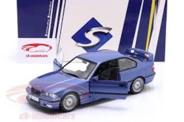SOLIDO 1/18  - BMW E36 COUPE M3 - 1990 - ESTORIL BLUE