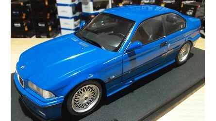 SOLIDO 1/18 - BMW M3 (E36) COUPE - 1996 - BLUE
