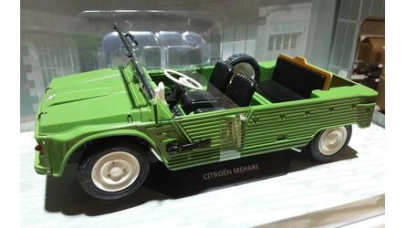 SOLIDO 1/18 - CITROEN MEHARI MKI - 1970 - MONTANA GREEN