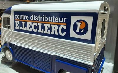 SOLIDO 1/18 -  CITROEN TYPE HY - E LECLERC CENTRE DISTRIBUTE