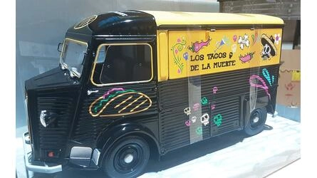 SOLIDO 1/18 - CITROEN TYPE HY - LOS TACOS DE LA MUERTE - 196