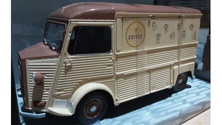 SOLIDO 1/18 - CITROEN TYPE HY - VAN CAFE AMBULANT - 1969
