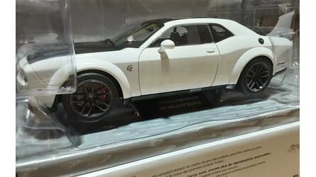 SOLIDO 1/18 - DODGE CHALLENGER SRT - WHITE - 2020