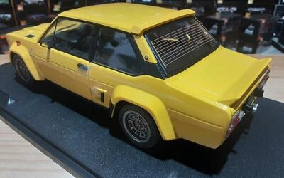 SOLIDO 1/18 - FIAT 131 ABARTH - 1980 - YELLOW