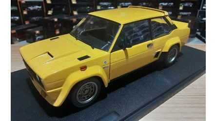 SOLIDO 1/18 - FIAT 131 ABARTH - 1980 - YELLOW