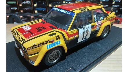 SOLIDO 1/18 - FIAT 131 ABARTH TEAM CALBERSON -  Nº 12 7th RA