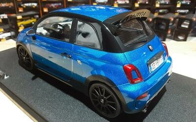 SOLIDO 1/18 -  FIAT NUOVA 500 ABARTH 695 TRIBUTO FIAT 131 - 