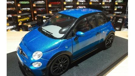 SOLIDO 1/18 -  FIAT NUOVA 500 ABARTH 695 TRIBUTO FIAT 131 - 