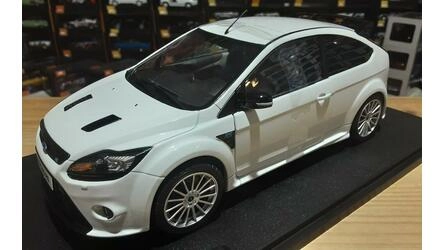 SOLIDO 1/18 - FORD FOCUS MKII PACK RS - PLUS FROZEN WHITE - 